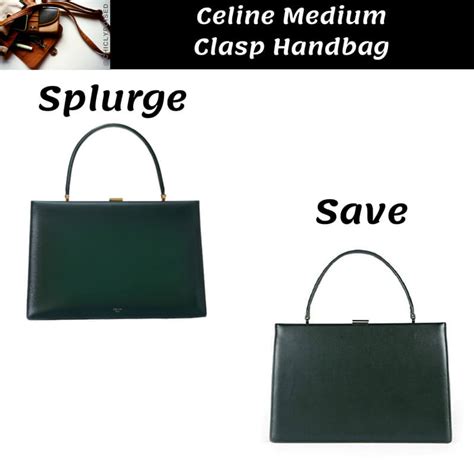 old celine clasp bag|celine clasp bag dupe.